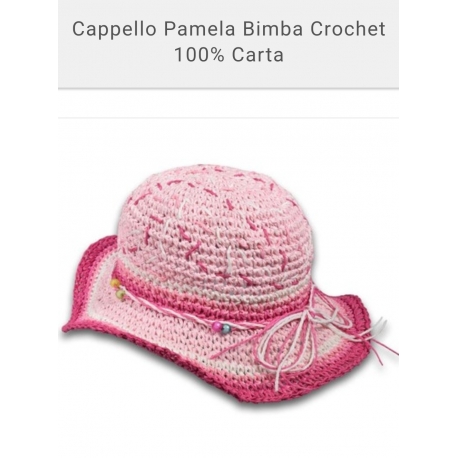 CAPPELLO PAMELA BAMBINA 100% PAPIER