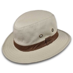 Cappello Casual con Occhielli 