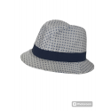 CAPPELLO CASUAL FANTASIA CRAVATTA GRIGIO CHIARO