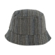 CAPPELLO PESCATORE RIGHE MISTO LINO