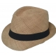 CAPPELLO TRILBY 100% PAGLIA NATURALE