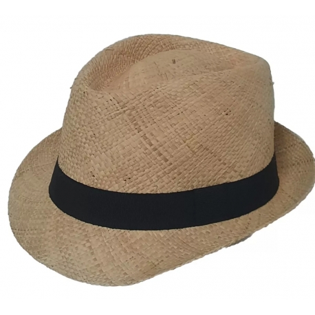 CAPPELLO TRILBY 100% PAGLIA NATURALE