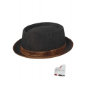 CAPPELLO PORK PIE MALTINTO BICOLORE BY MARONE