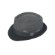 CAPPELLO TRILBY BICOLORE 100% LANA BY MARONE