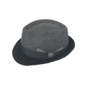 CAPPELLO TRILBY BICOLORE 100% LANA BY MARONE