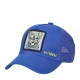 Cappello trucker con patch cane multicolor